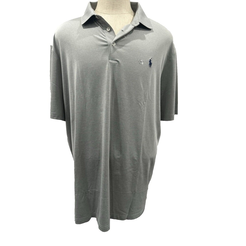 Polo Ralph Lauren Shirt Mens XXL Gray Classic Fit Performance NWT